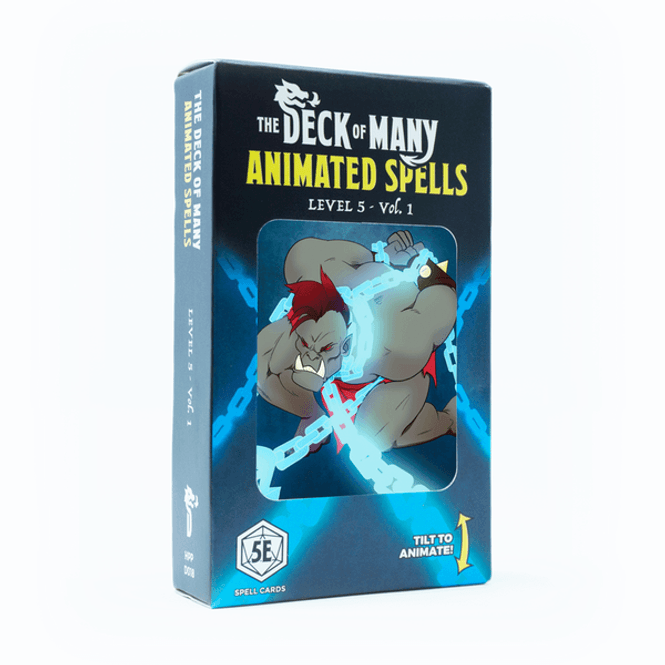 Hovedbilde Deck of Animated Spells Level 5 Volume 1 5E