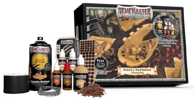 Hovedbilde Gamemaster Desert & Arid Wastes Terrain Kit