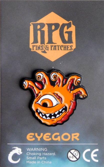 Hovedbilde RPG Pins: Eyegor - Orange Enamel Pin