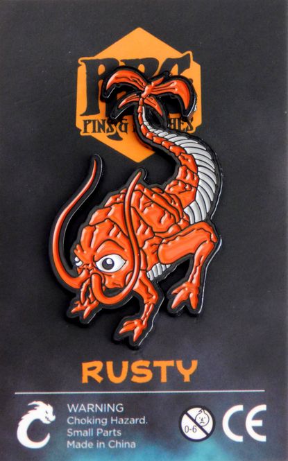 Hovedbilde RPG Pins: Rusty Enamel Pin