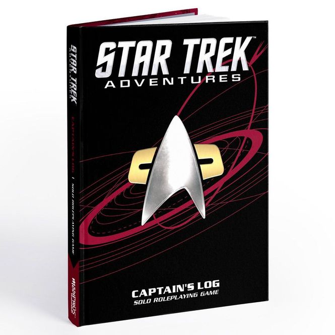 Hovedbilde Star Trek Adventures Captains Log Solo RPG Deep ...
