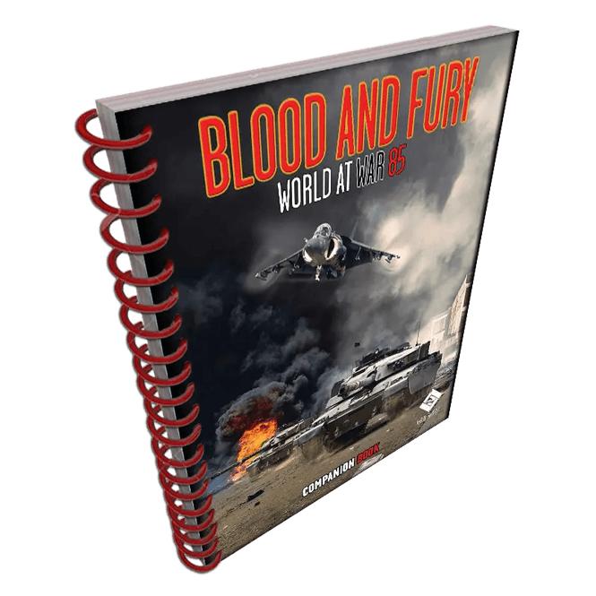Hovedbilde World at War 85 Blood & Fury Companion Book