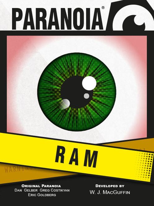 Hovedbilde Paranoia: RAM Card Deck
