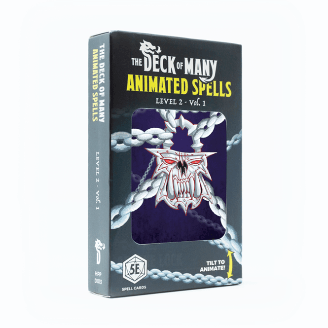 Hovedbilde Deck of Animated Spells Level 2 Volume 1 A-H 5E