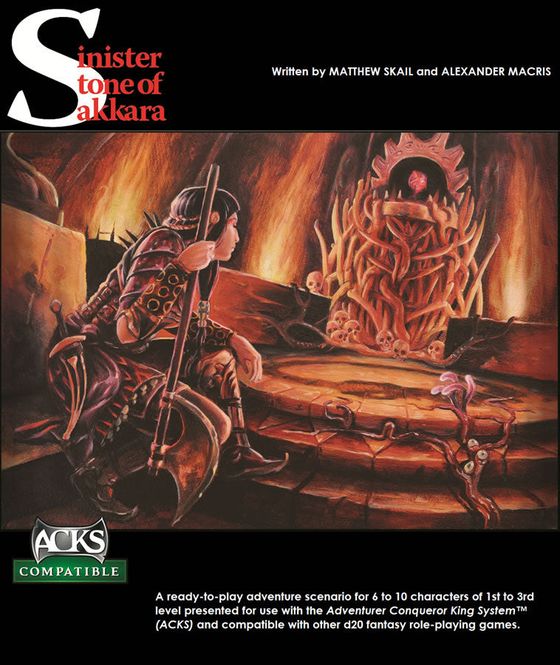 Hovedbilde Adventurer Conqueror King: The Sinister Stone of ...