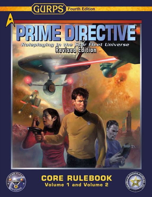 Hovedbilde GURPS Prime Directive RPG Volume 1 & 2