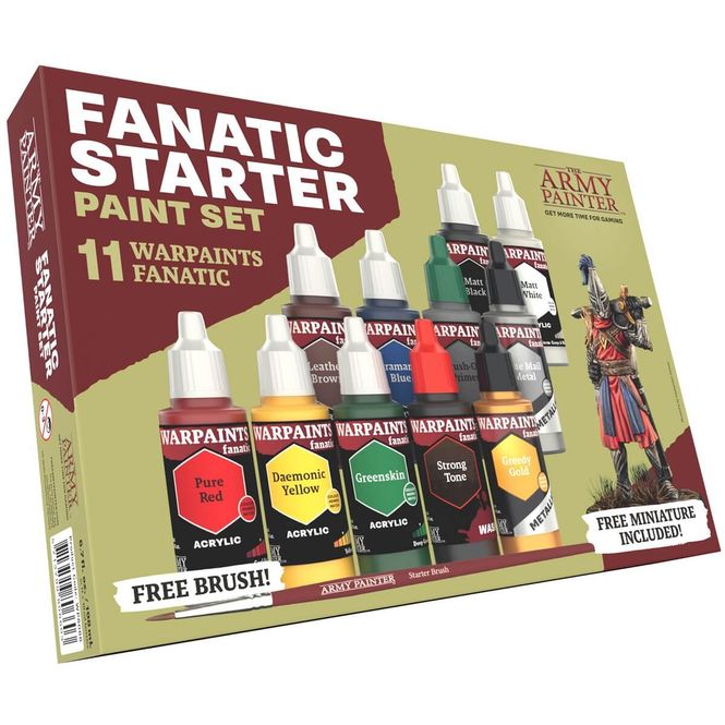 Hovedbilde Army Painter  Warpaints Fanatic Starter Set
