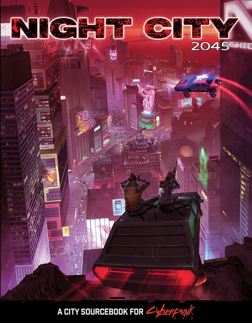 Hovedbilde Cyberpunk Red Night City 2045