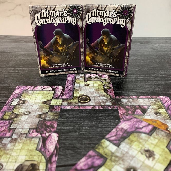 Hovedbilde Atmars Cardography Deck 04: Survive the Badlands