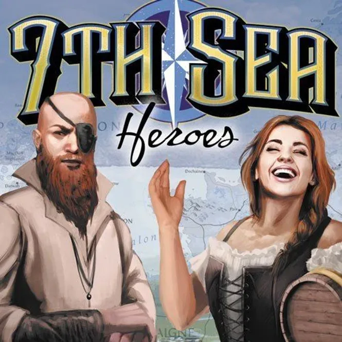 Hovedbilde 7th Sea Deck of Heroes OOP