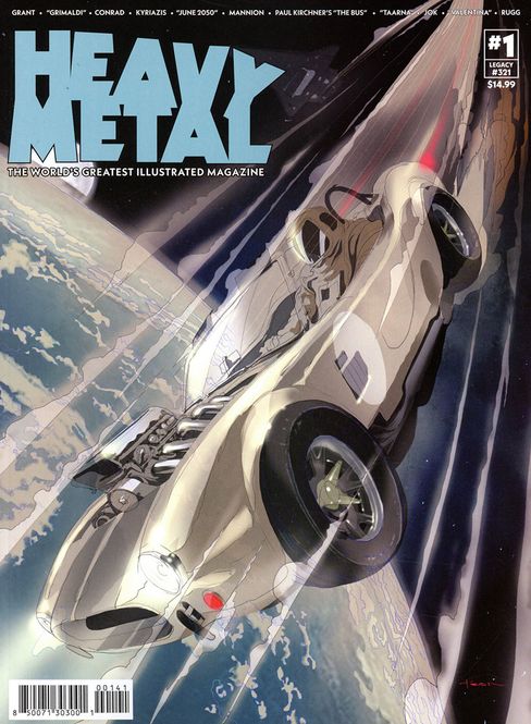 Hovedbilde Heavy Metal #1D Keron Grant Cover
