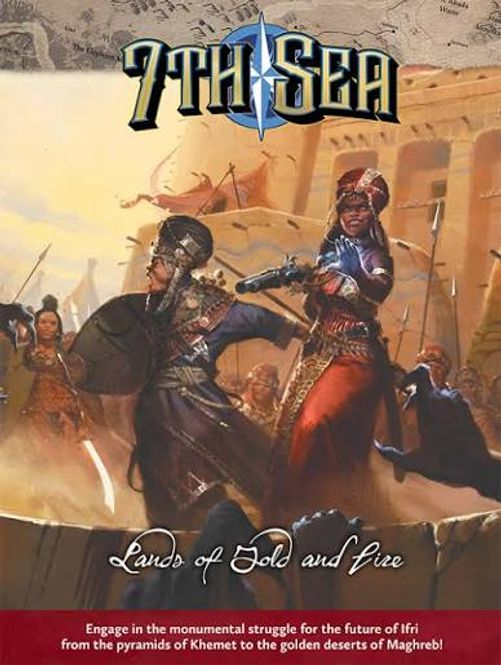 Hovedbilde 7th Sea Lands of Gold and Fire