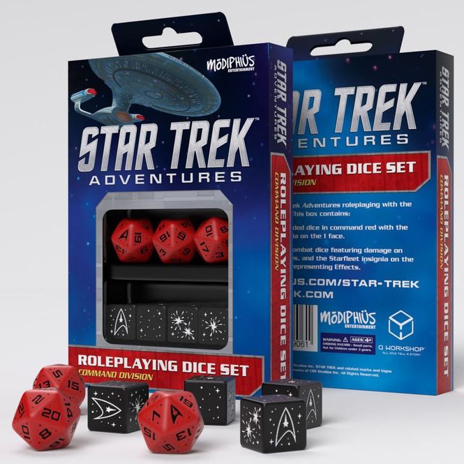 Hovedbilde Star Trek Adventures RPG Dice Set