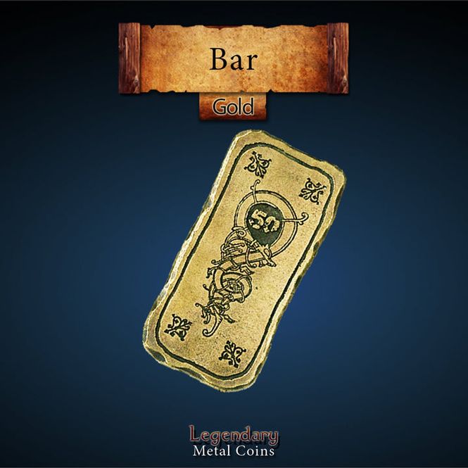 Hovedbilde 50 Unit Golden Bar  MOQ2
