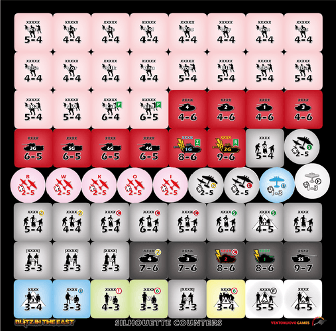 Hovedbilde Blitz in the East Silhouette Counters