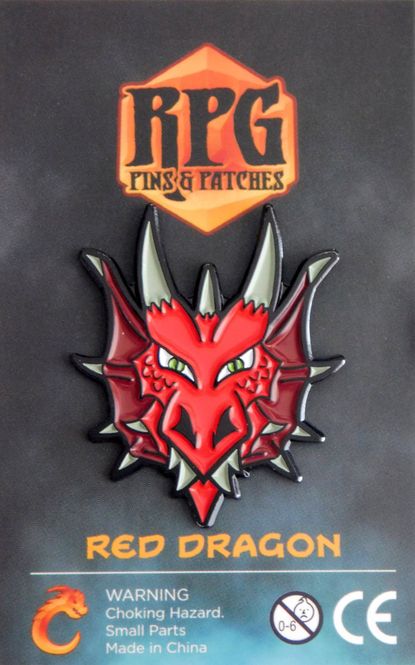 Hovedbilde RPG Pins: Red Dragon Head