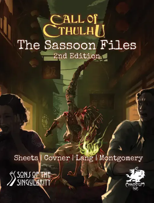 Hovedbilde Call of Cthulhu RPG The Sassoon Files 2nd. ...
