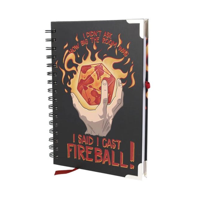 Hovedbilde I Cast Fireball! Deluxe Notebook