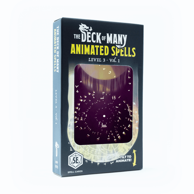 Hovedbilde Deck of Animated Spells Level 3 Volume 1 A-M 5E