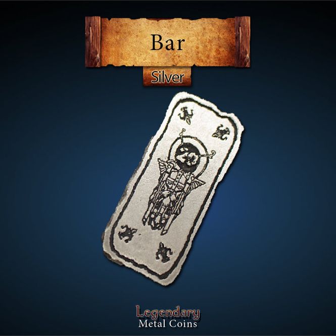 Hovedbilde 20 Unit Silver Bar  MOQ2