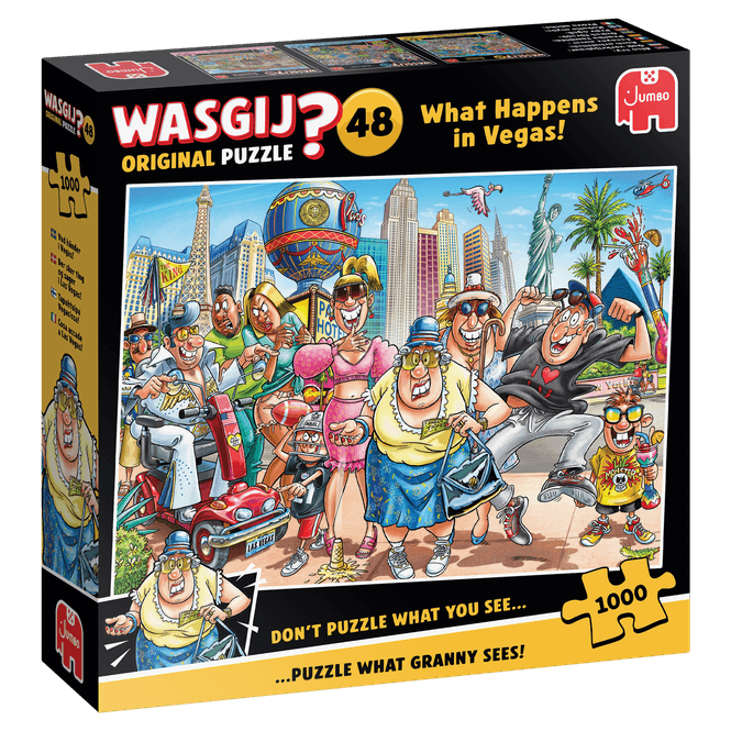 Hovedbilde Wasgij Orginal 48: Was in Vegas passiert (1000 ...