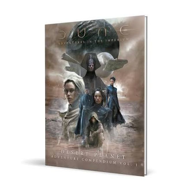 Hovedbilde The Dune RPG Desert Planet Adventure Compendium ...