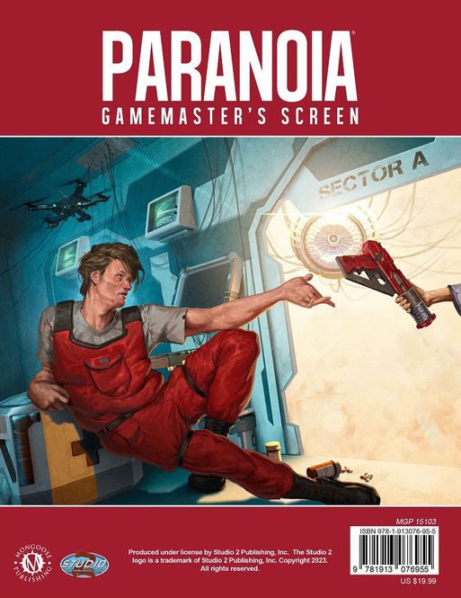 Hovedbilde Paranoia: Gamemasters Screen