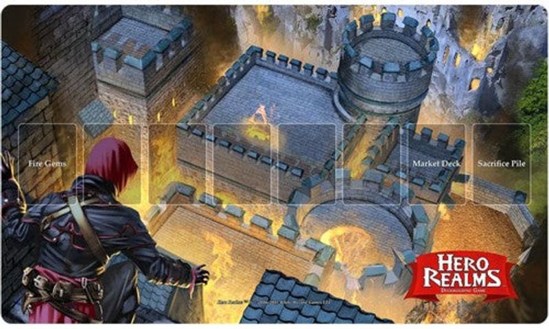 Hero Realms Play Mat Fire Bomb
