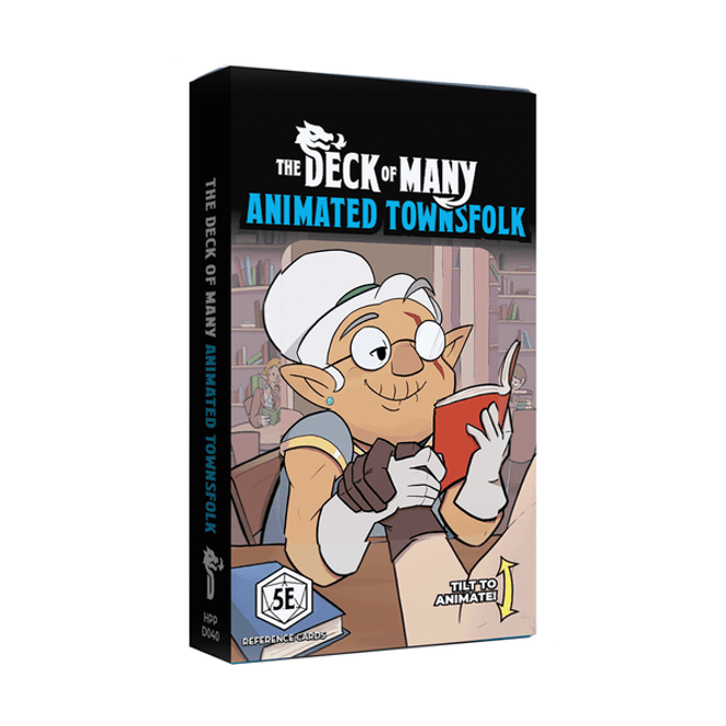 Hovedbilde Deck of Many Animated Townsfolk 5E (D040)